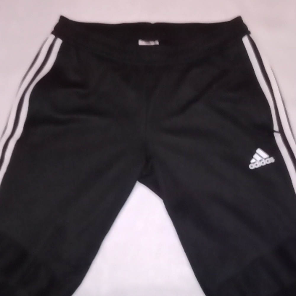 💎NWOT Adidas Small Black Pants w Zippers